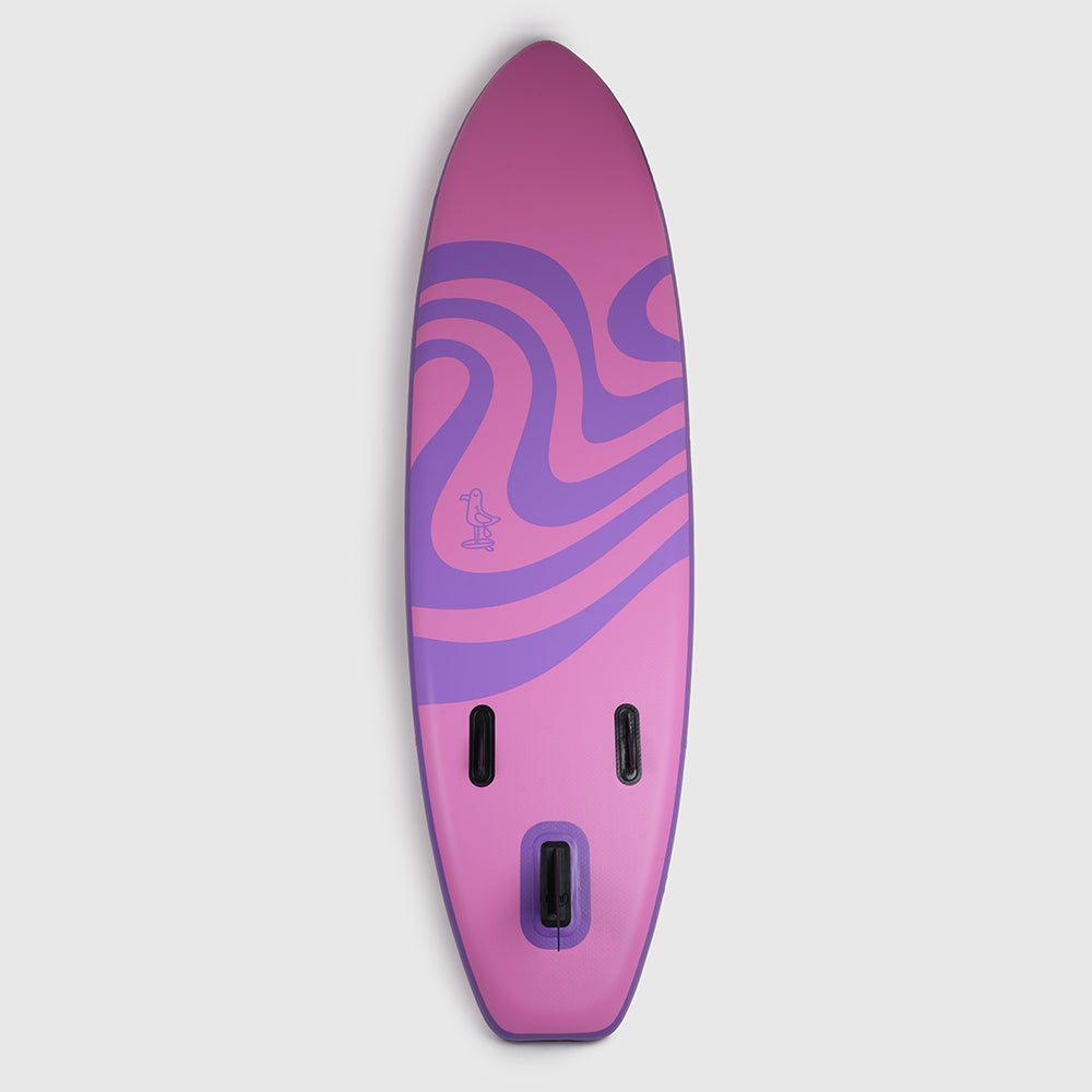 10'6'' Pro aufblasbares SUP Paddleboard (Sea Lavender)