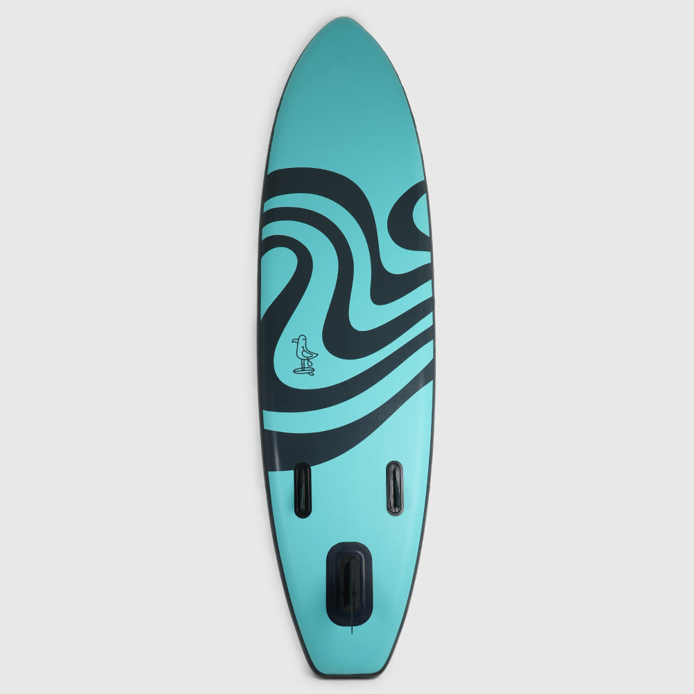 9'6'' Aufblasbares SUP Paddleboard (Pale Lagoon)