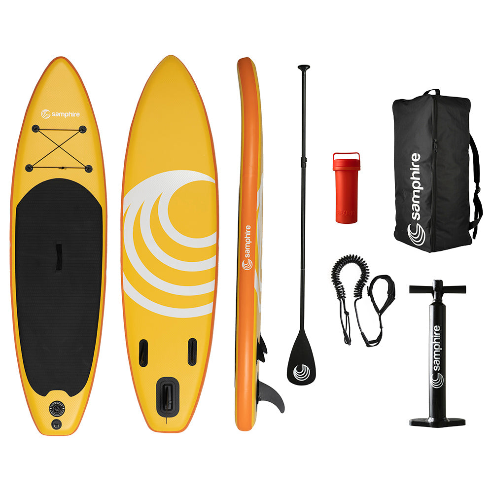 9'6'' Inflatable Paddleboard (Laguna Yellow)