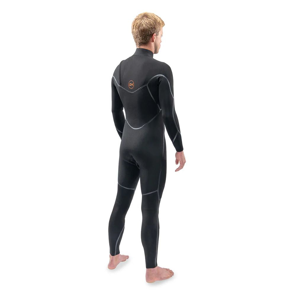 Dakine Mens Cyclone Chest Zip Full 5/4mm Wetsuit (Black)