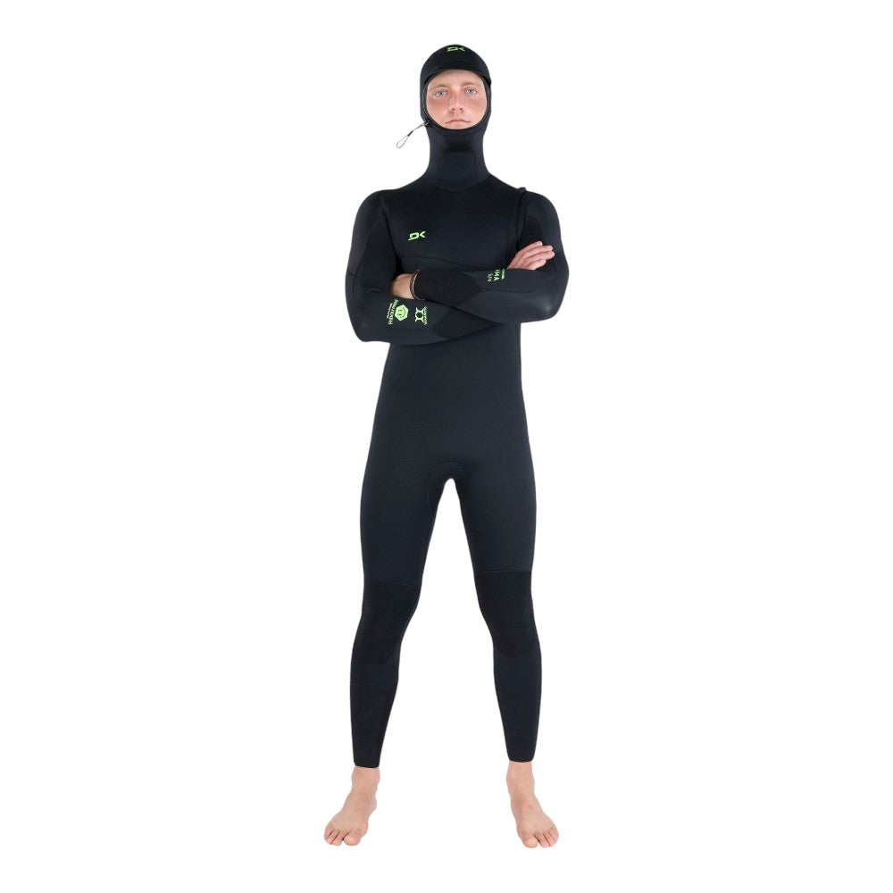 Dakine Mens Malama Hooded 4/3mm Wetsuit (Black)