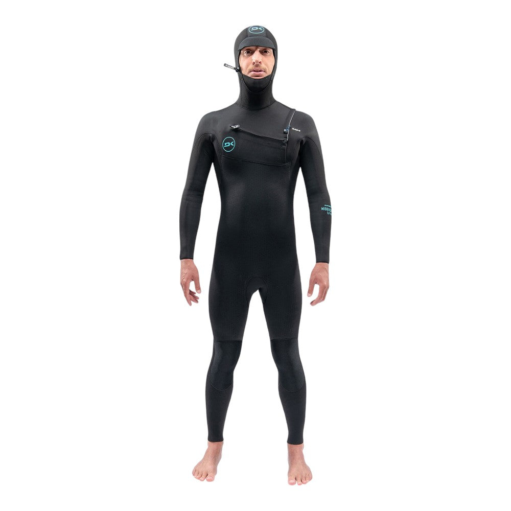 Dakine Mens Mission CZ Hooded 5/4/3mm Wetsuit (Black)