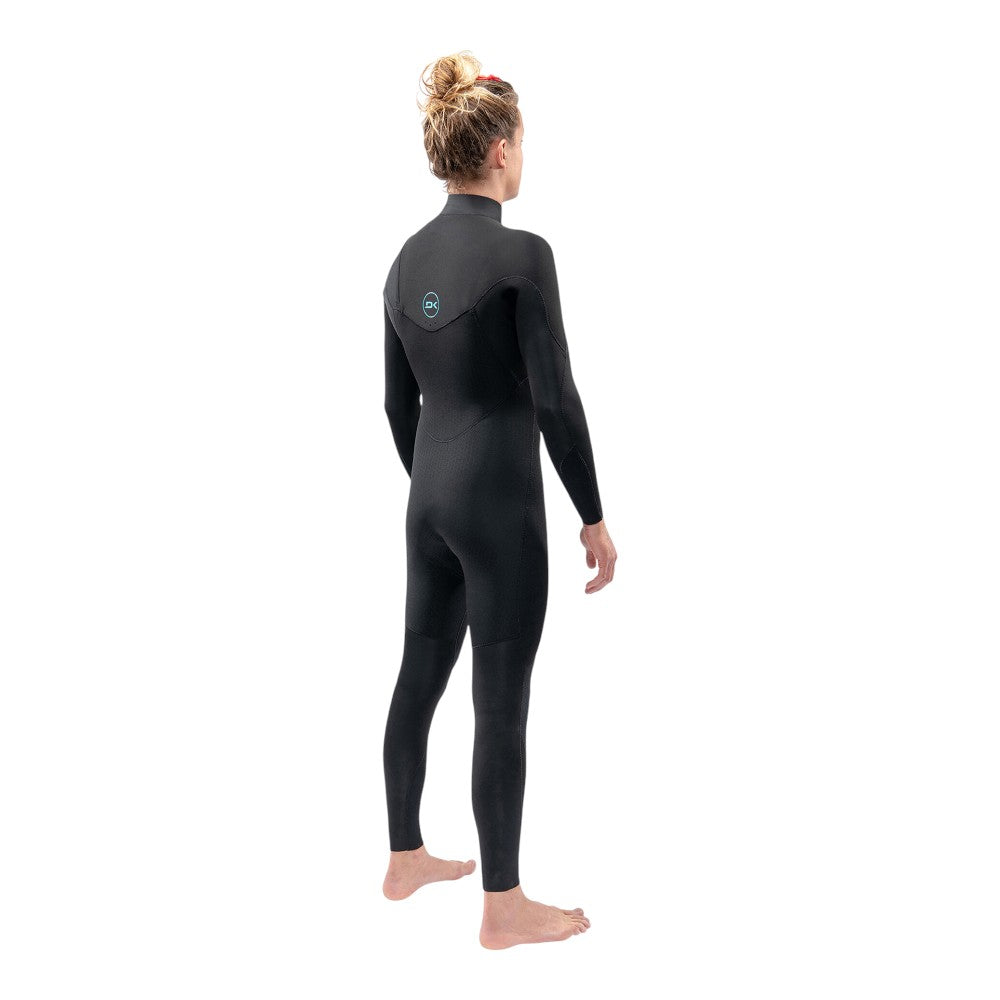 Dakine Mens Mission Zip Free Full Suit 3/2mm Wetsuit (Black)