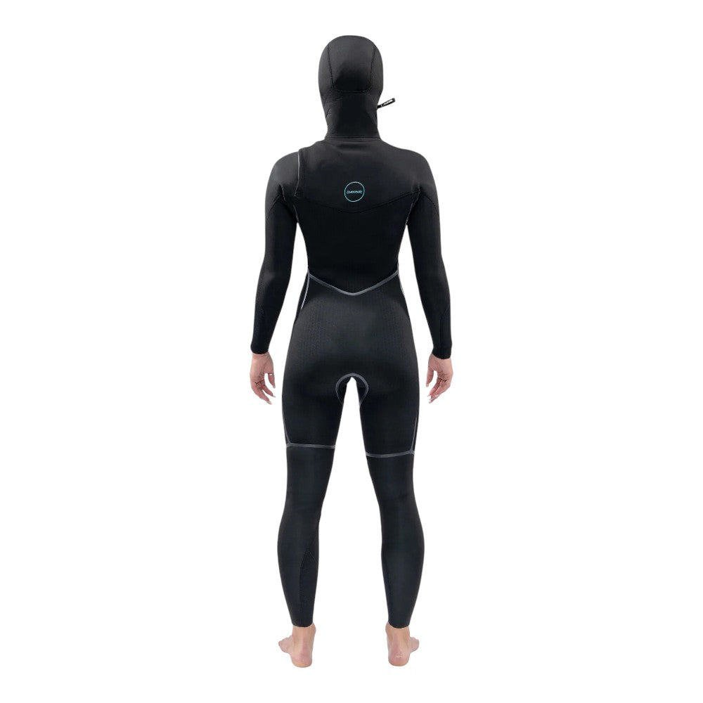 Dakine Womens Mission CZ Hooded 5/4/3mm Wetsuit (Black)