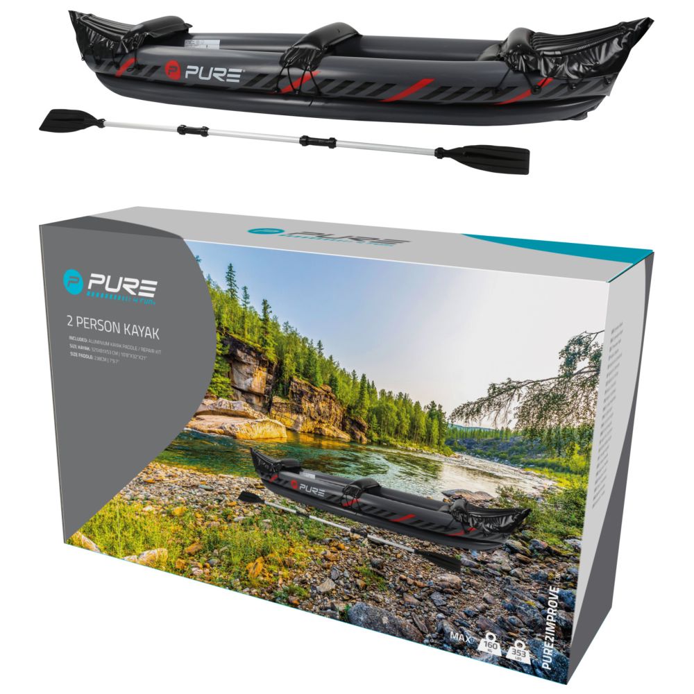 Pure4Fun XPro 325 Kayak (Black)