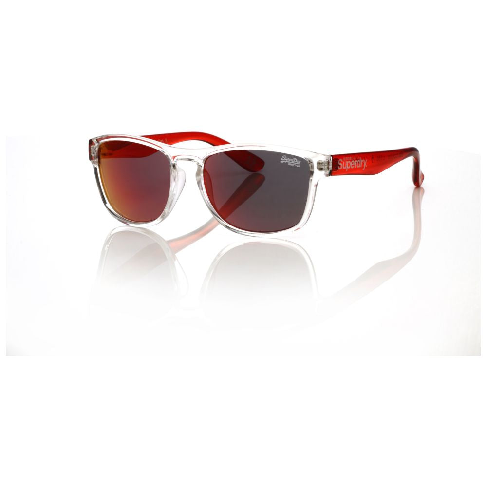 Superdry Rockstar Sunglasses (Clear/Red)