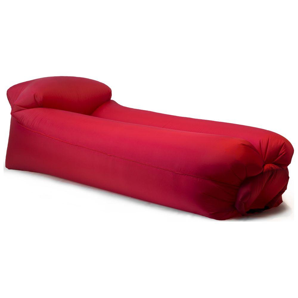 Aufblasbarer Loungesessel aus Polyester (Chili Red)