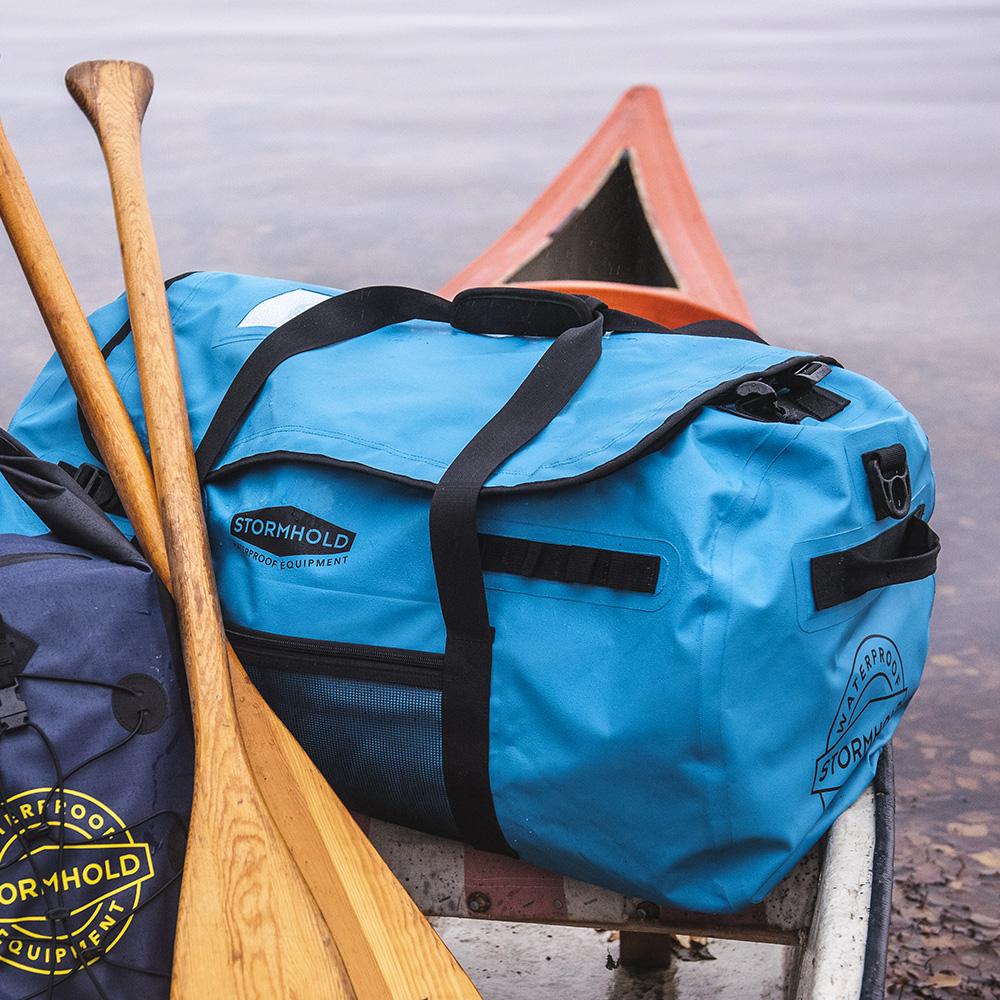 Expedition 90L Duffle Bag (Turquoise/Black)