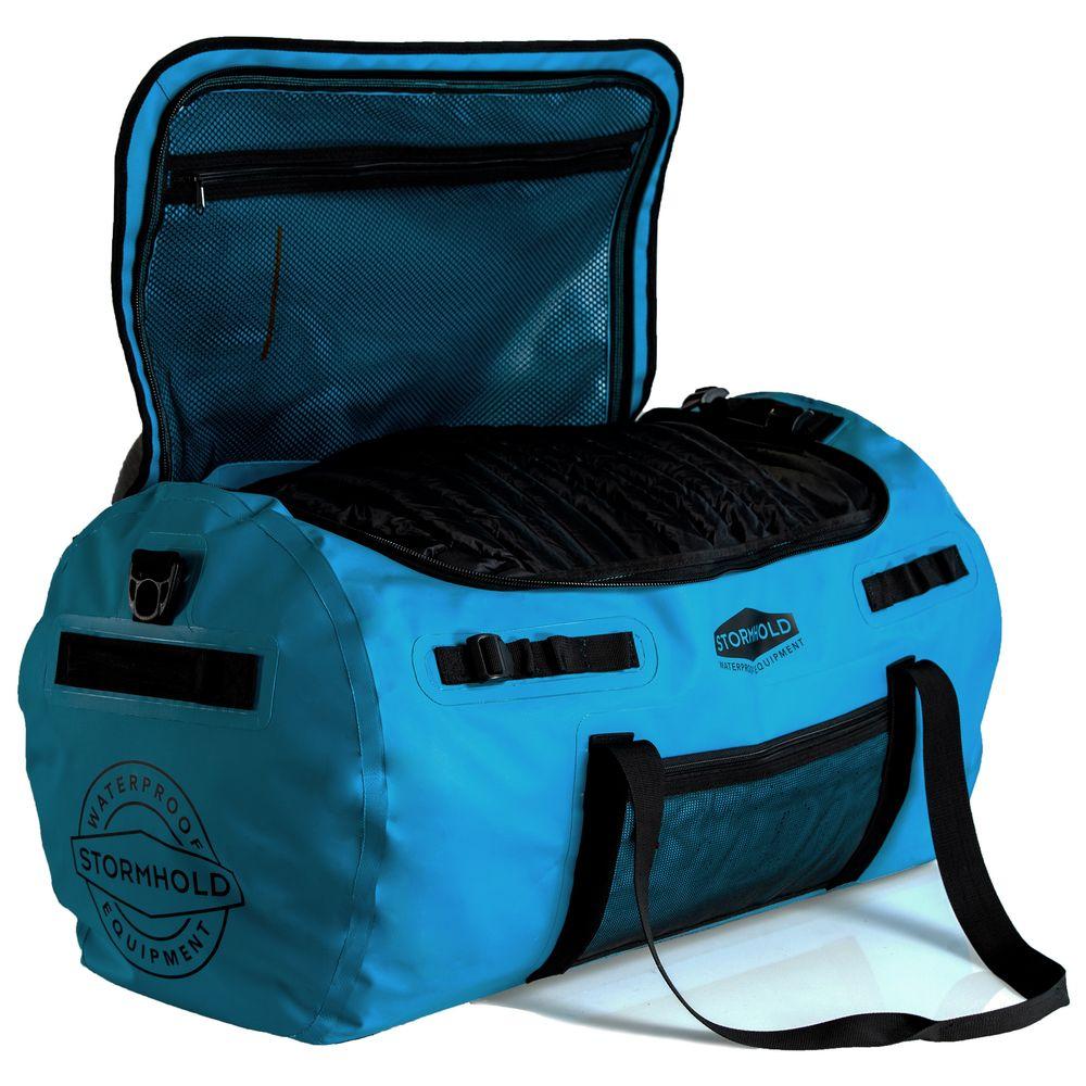 Expedition 90L Duffle Bag (Turquoise/Black)