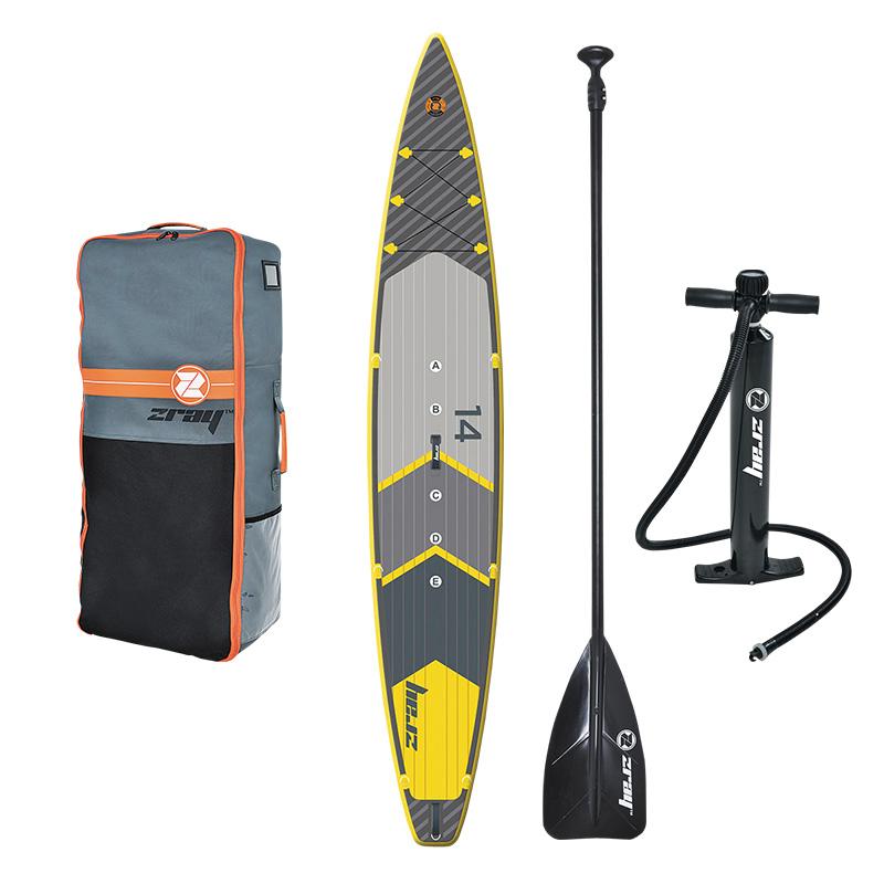 R2 14' Inflatable SUP Package (Grey)