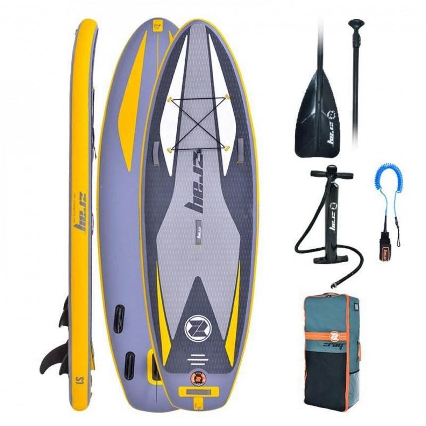 Snapper Chamber 9"6' Inflatable SUP Package (Yellow)