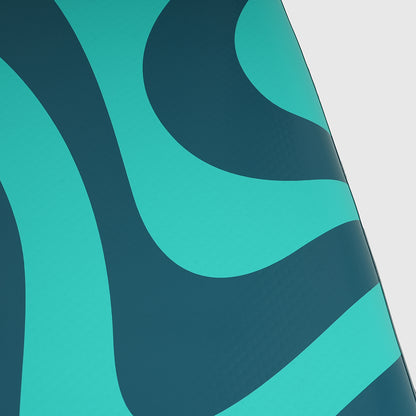 10'6'' Pro aufblasbares SUP Paddleboard (Aqua Reef)