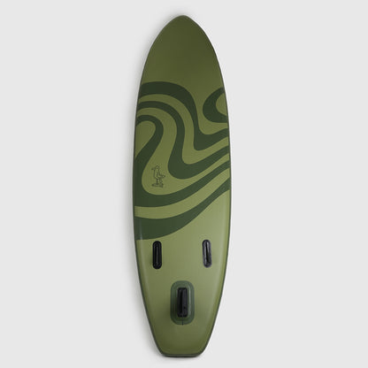 10'6'' Pro aufblasbares SUP Paddleboard (Coastal Pine)