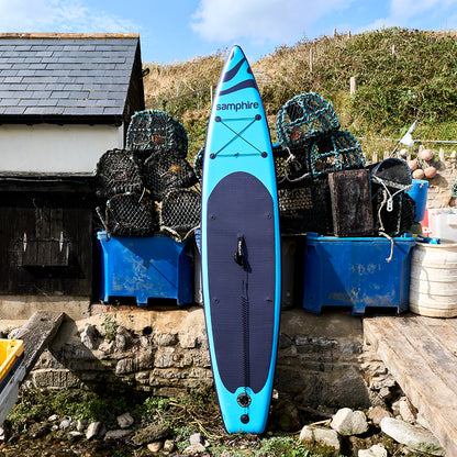 12' Tour Inflatable SUP Paddleboard (Nautical Blue)