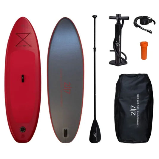 AquaHybrid 9 Paddleboard (Red)