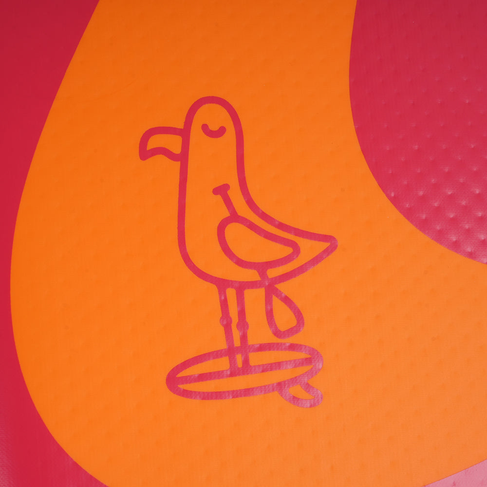 8'6'' aufblasbares SUP Paddleboard (Coral Blaze)