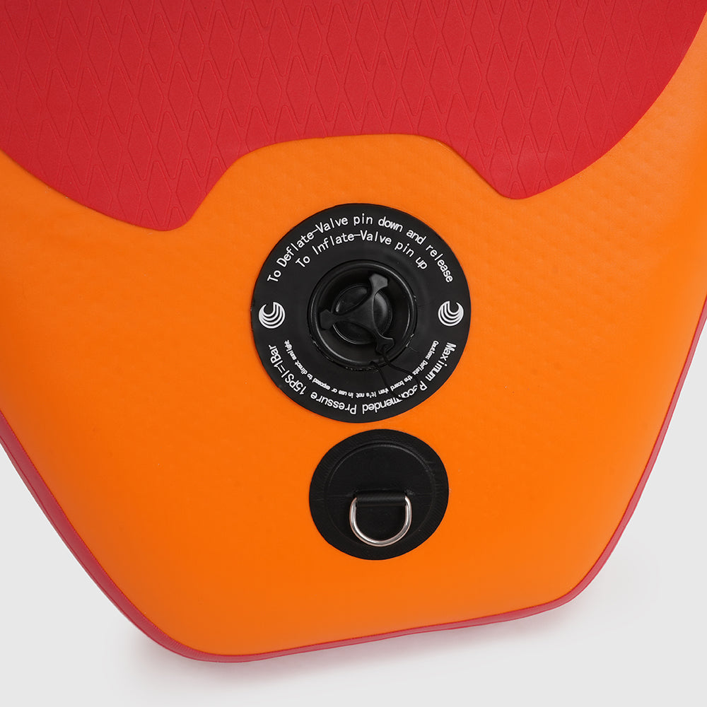 8'6'' aufblasbares SUP Paddleboard (Coral Blaze)