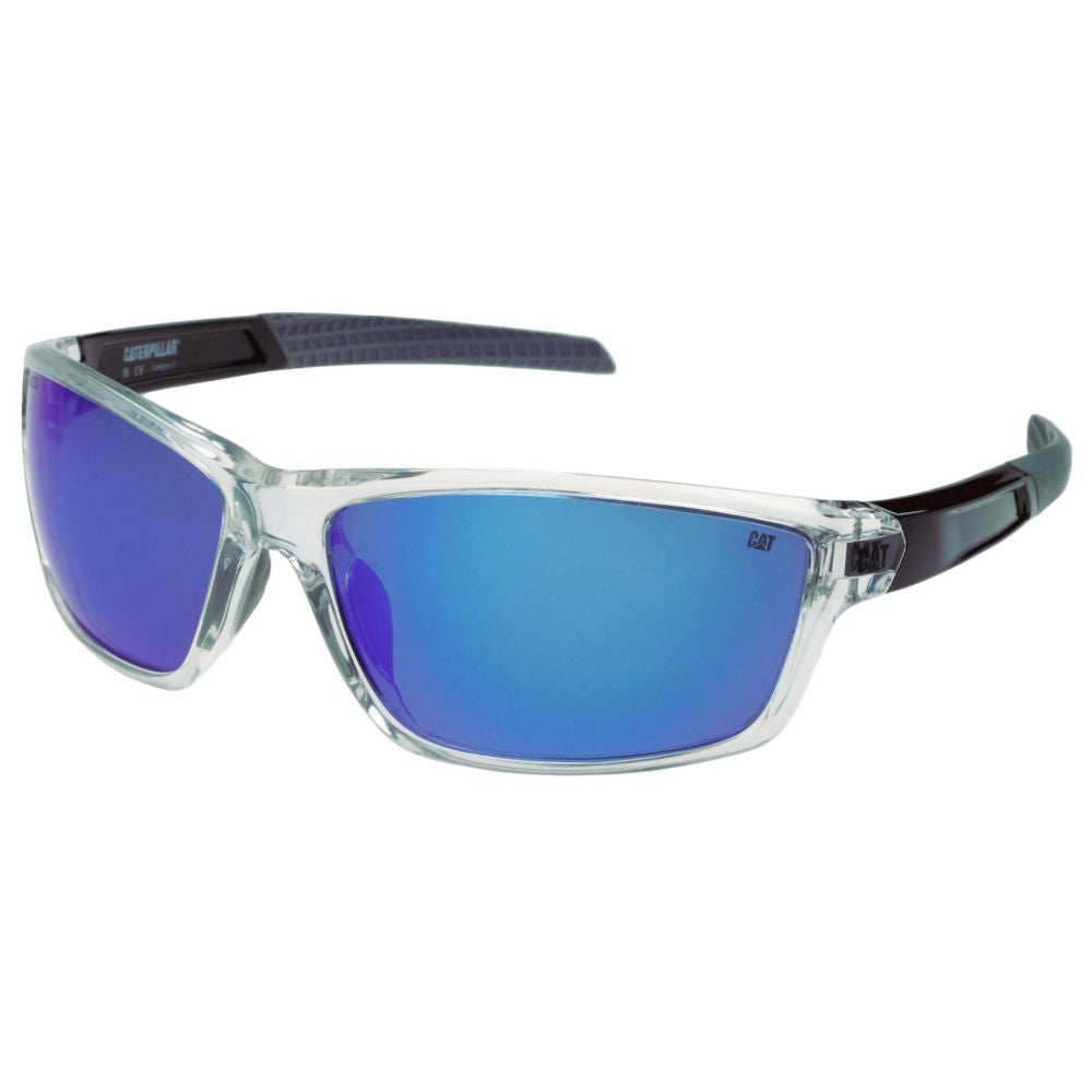 CAT Mens 8020 Sunglasses (Clear Crystal/Black)