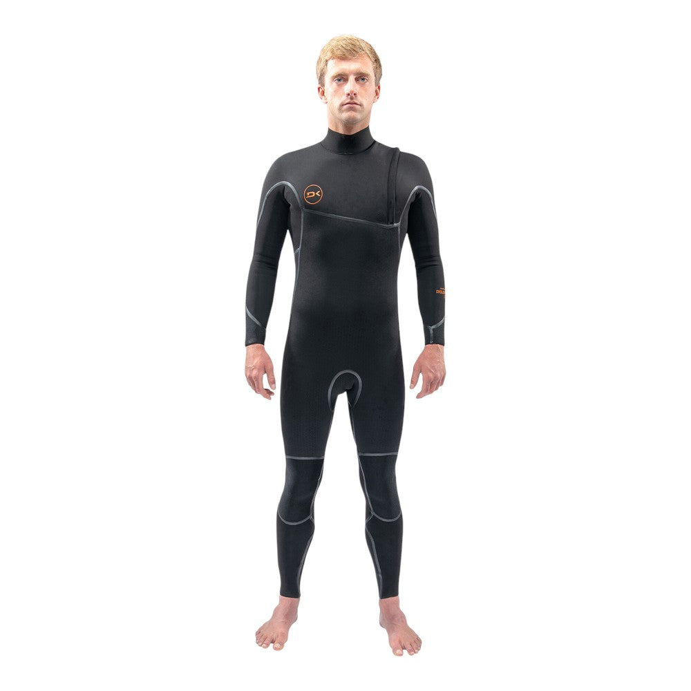 Dakine Mens Cyclone 3/2mm Wetsuit (Black)