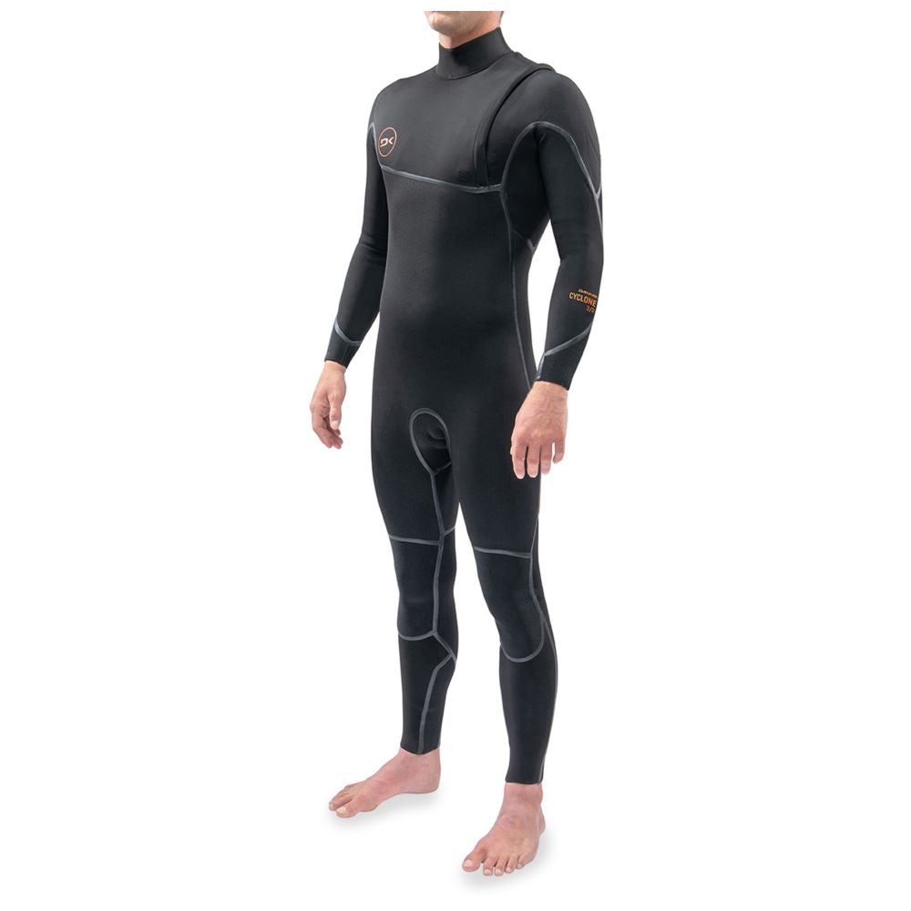 Dakine Mens Cyclone 4/3mm Wetsuit (Black)