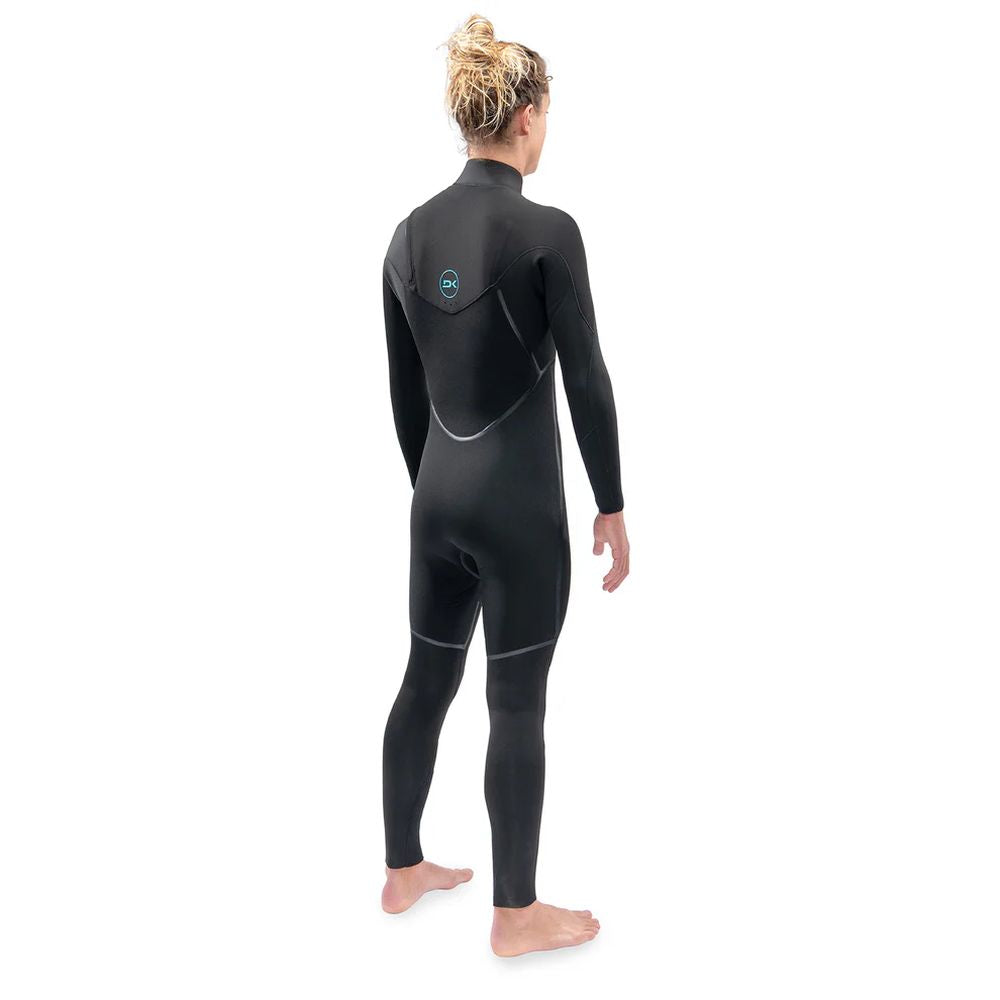 Dakine Mens Mission Chest Zip Full 5/4/3mm Wetsuit (Black)