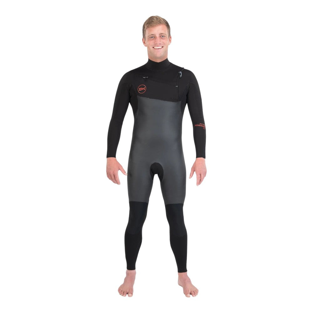 Dakine Mens Renegade Wind CZ 3/2mm Wetsuit (Black)