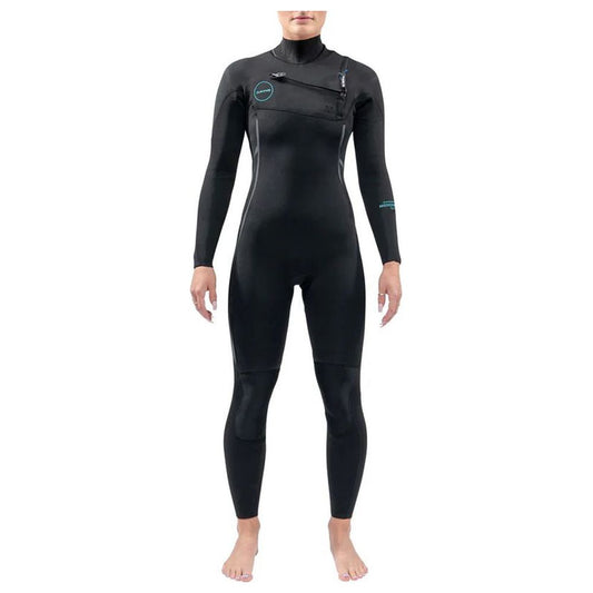 Dakine Womens Mission 4/3mm Wetsuit (Black)