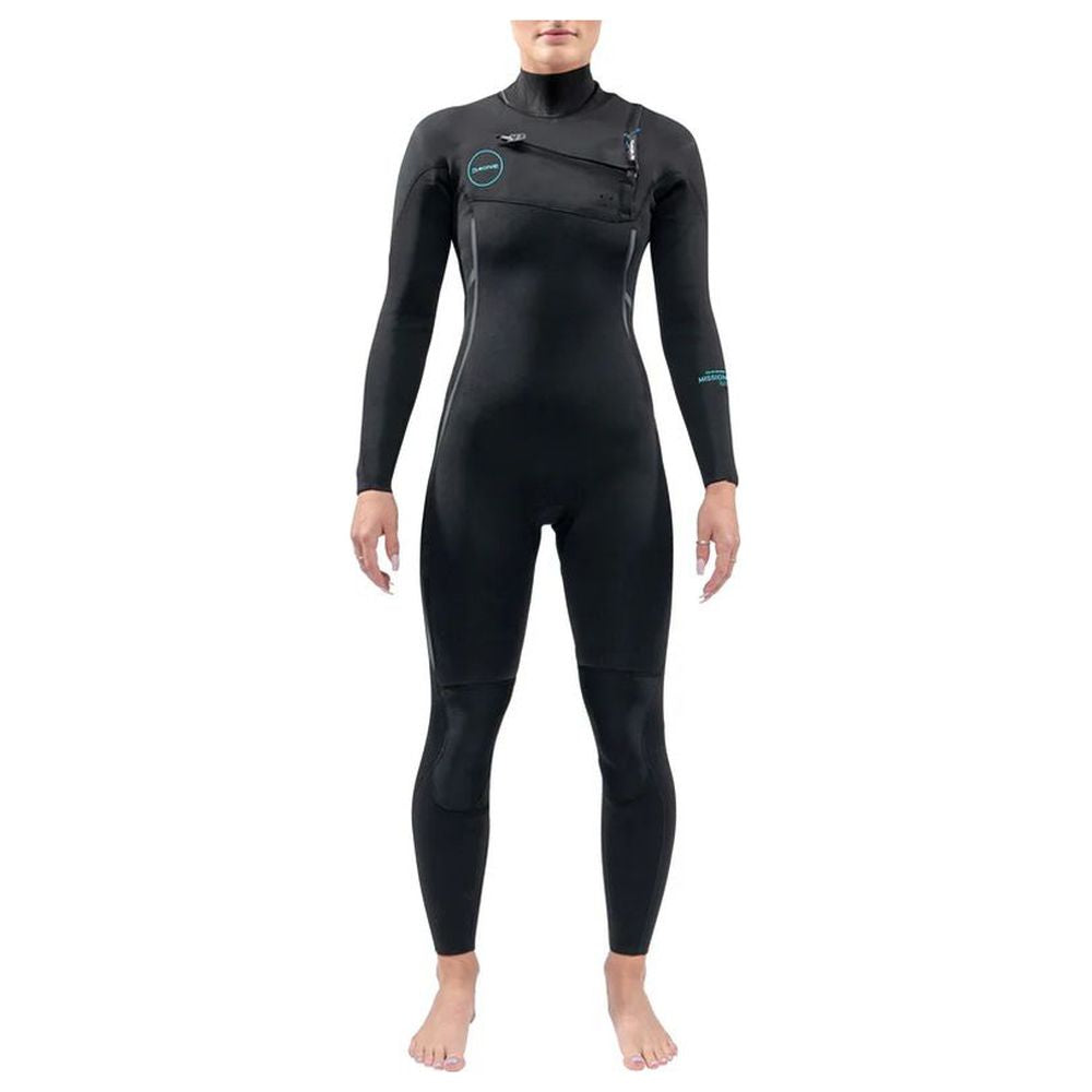 Dakine Womens Mission 4/3mm Wetsuit (Black)