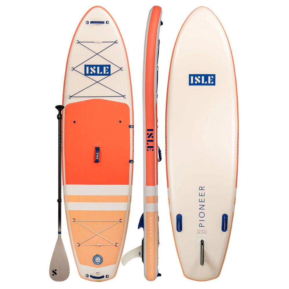 SUP Warehouse - ISLE - Pioneer Paddleboard (Coral/Sun)