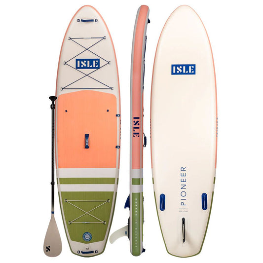 SUP Warehouse - ISLE - Pioneer Paddleboard (Peach/Moss)