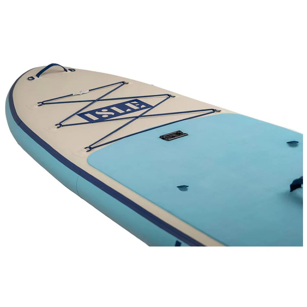 SUP Warehouse - ISLE - Sportsman Paddleboard (Aqua/Navy)