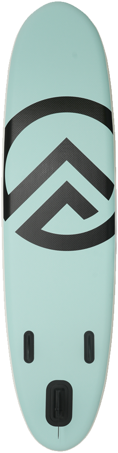 Pika 10' Inflatable Paddleboard (Aquamarine) - Back