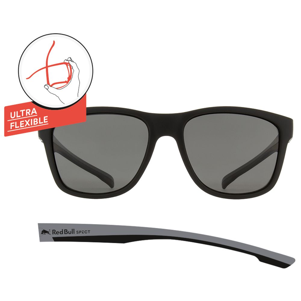Red Bull SPECT Bubble Polarised Sunglasses (Black/Smoke)