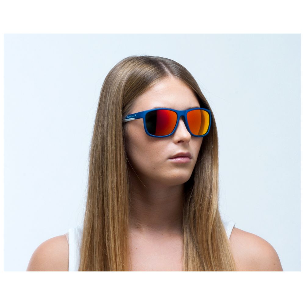 Red Bull SPECT Twist Polarised Sunglasses (Matt Dark Blue/Smoke)