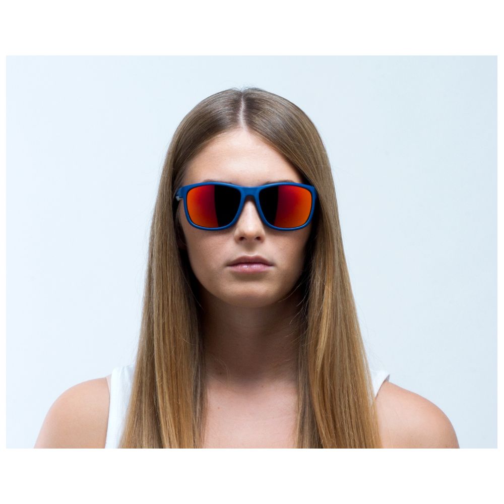 Red Bull SPECT Twist Polarised Sunglasses (Matt Dark Blue/Smoke)