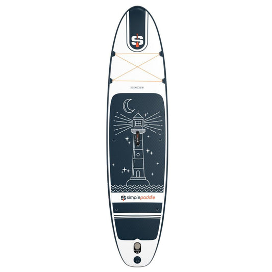 Simple Paddle Alakai 10'8 Paddleboard (White)