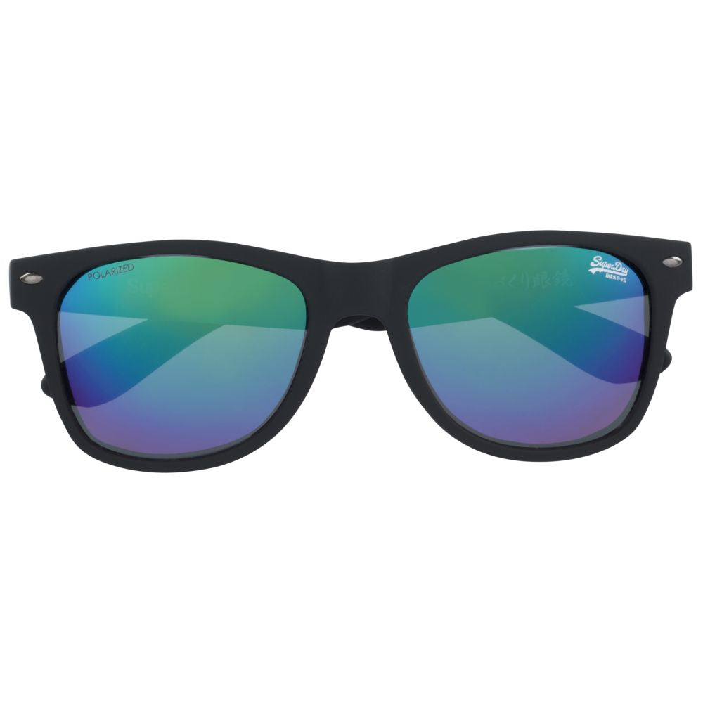 Superdry Alfie Sunglasses (Rubberised Black/Oil Slick)