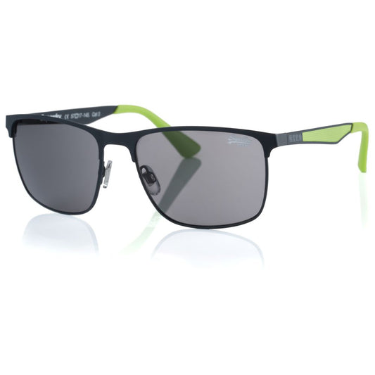 Superdry Mens Ace Sunglasses (Navy/Lime)