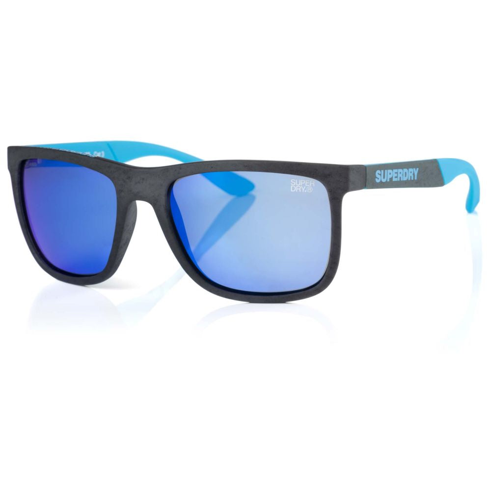 Superdry RUNNERX Sunglasses (Matte Grey/Blue)