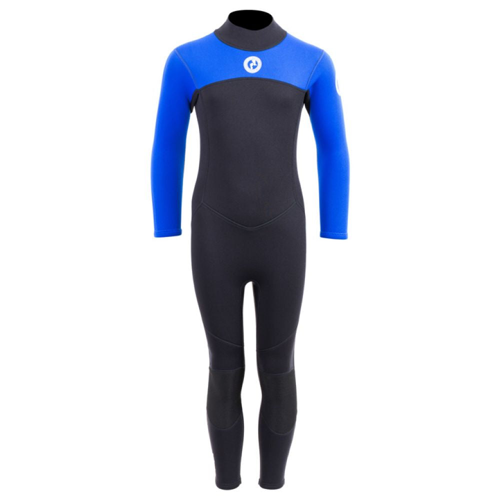 SUP Warehouse - Two Bare Feet - Kids Thunderclap 2.5mm Full Wetsuit (Black/Blue)