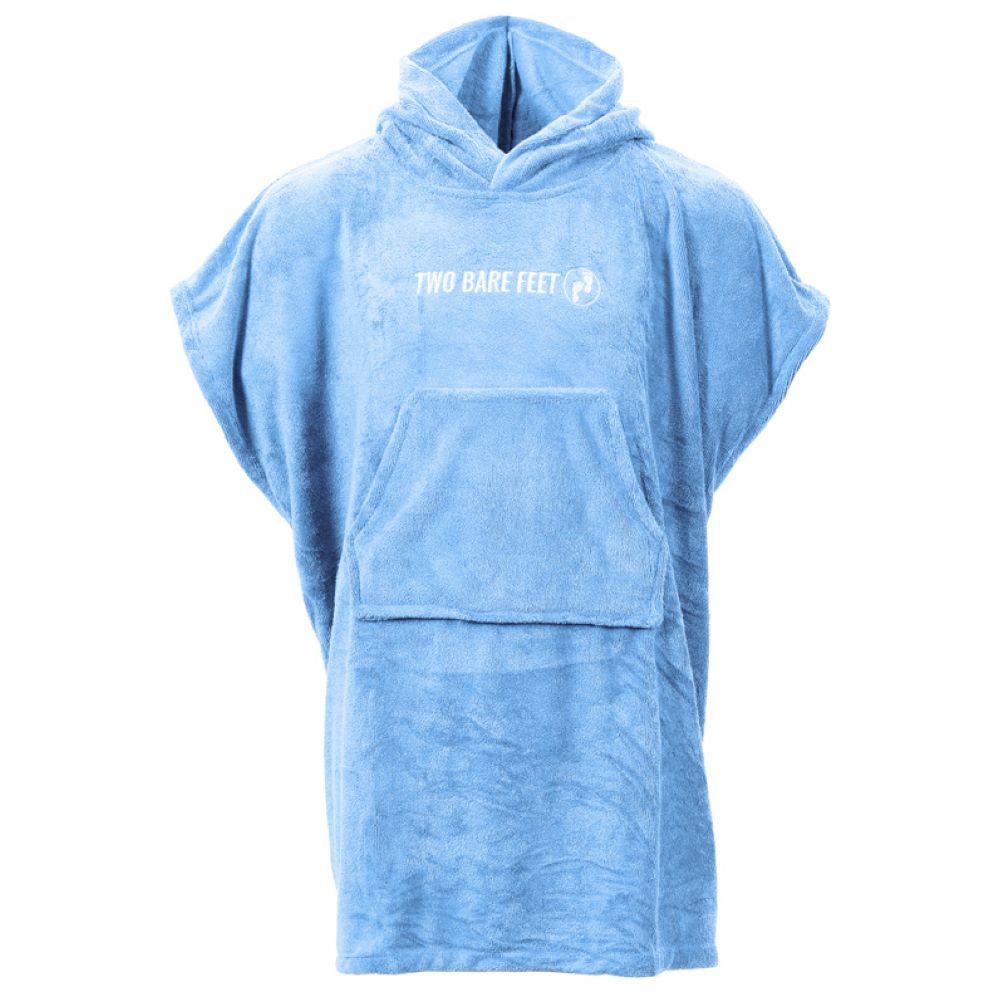 SUP Warehouse - Two Bare Feet - Kids Towelling Robe (Light Blue)