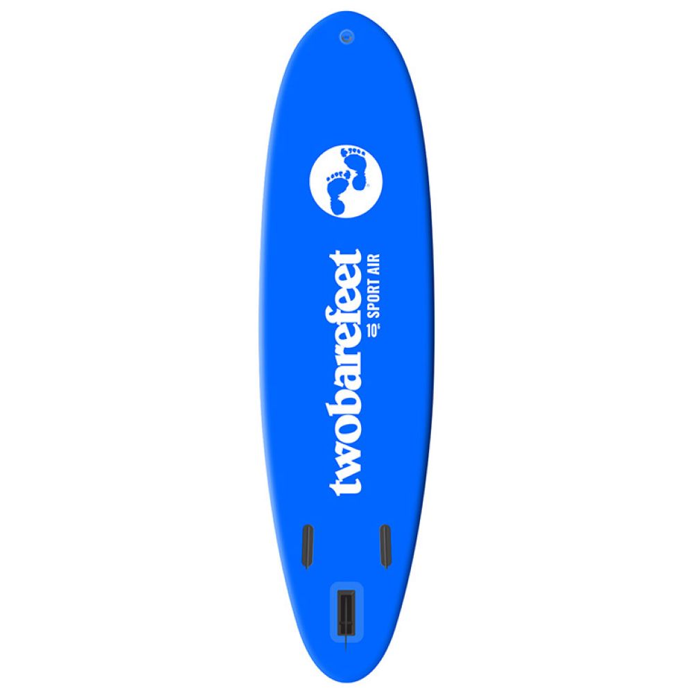 SUP Warehouse - Two Bare Feet - Sport Air Allround 10'6" x 33" x 4.75" Inflatable SUP Starter Pack Paddleboard (Blue)
