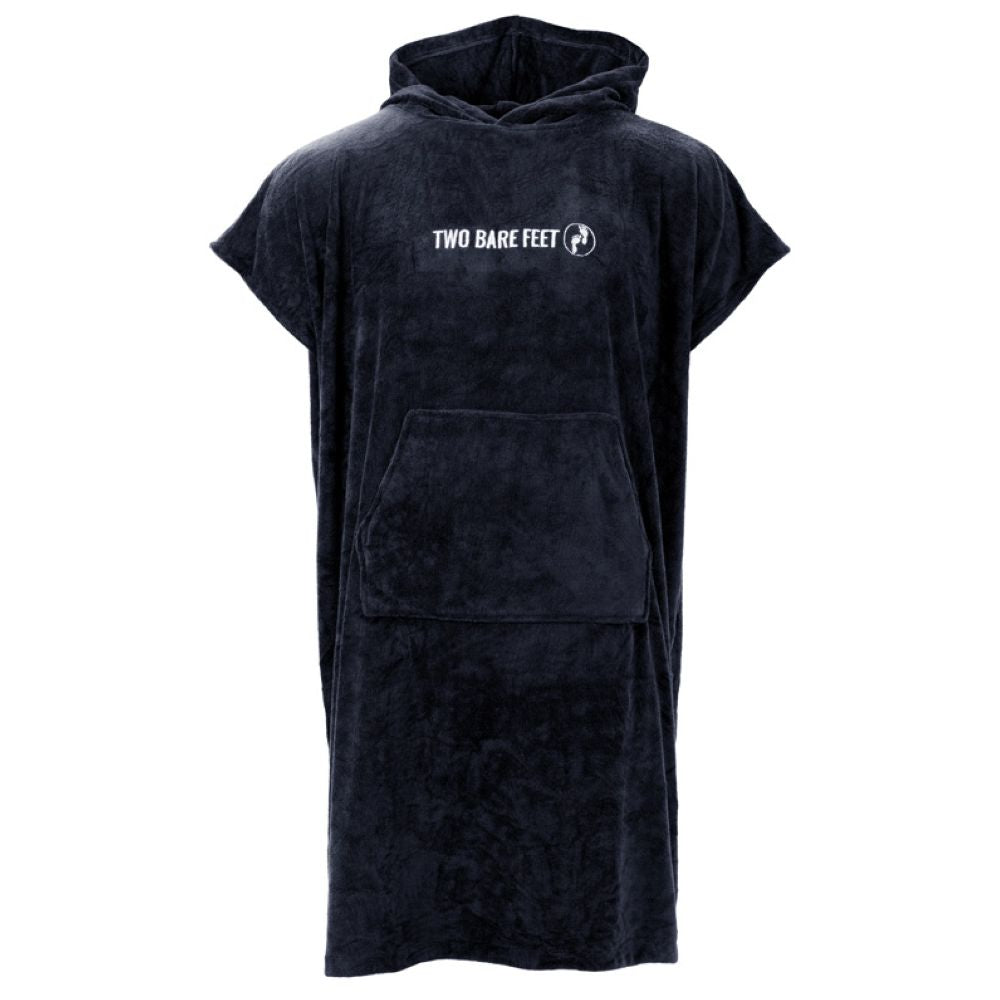 Foot Robe SUP Warehouse - Two Bare Feet - Towelling Robe (Black)