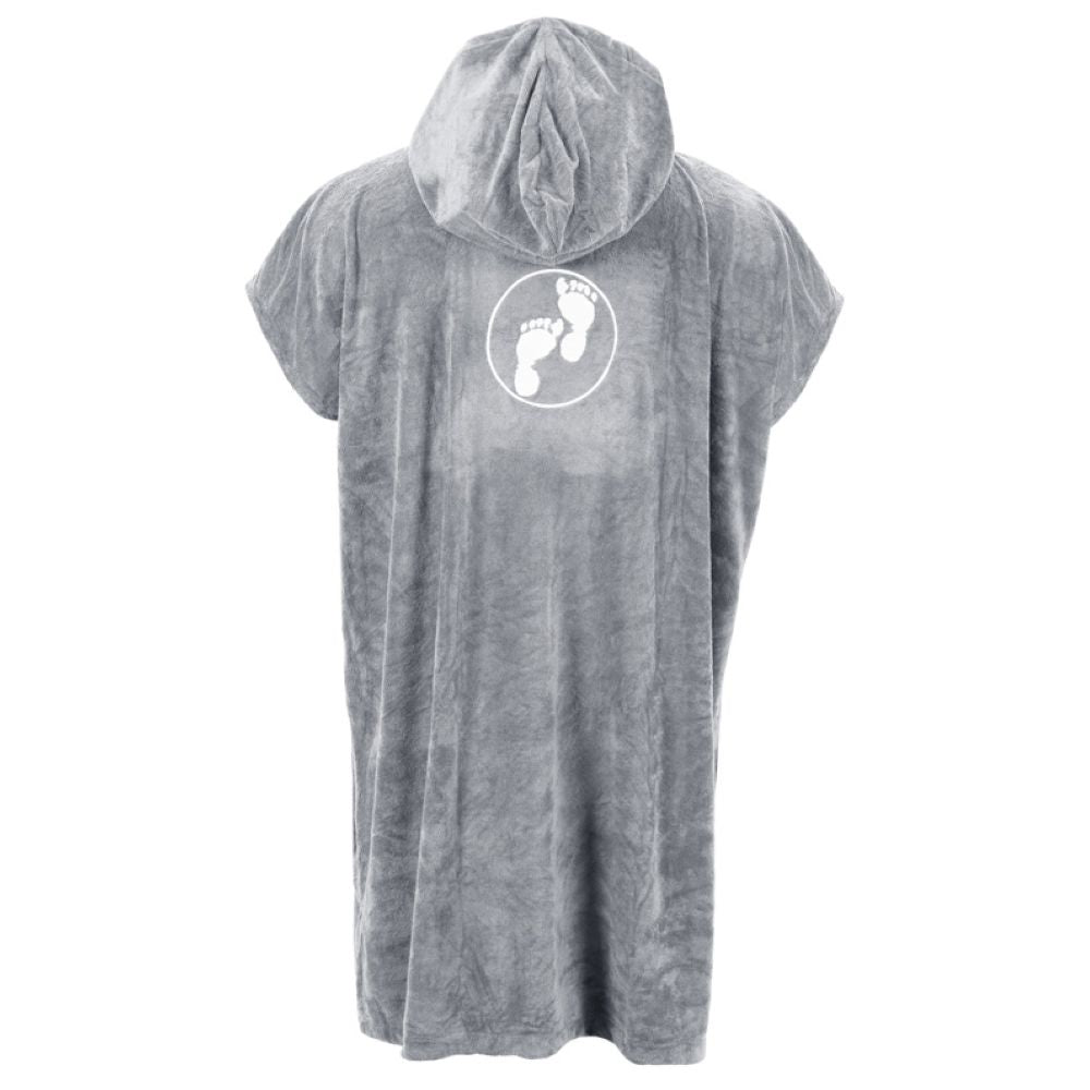Foot Robe SUP Warehouse - Two Bare Feet - Towelling Robe (Grey)