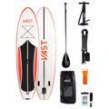 SUP Warehouse - VAST - Aurora 10.6ft Paddleboard (White/Black/Red)
