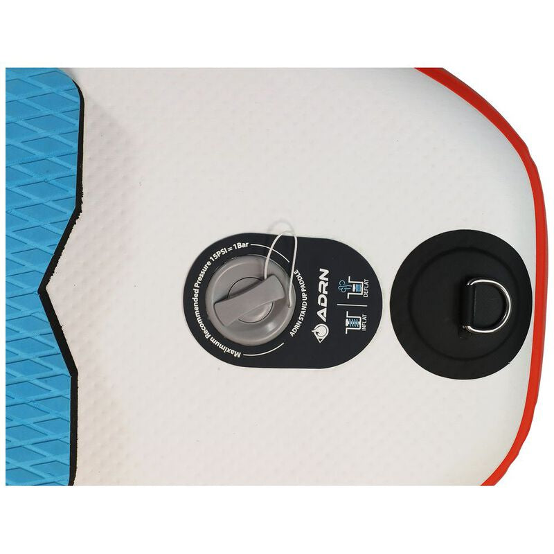 Liner 10'6 Aufblasbares SUP-Paket (Blau/Rot)