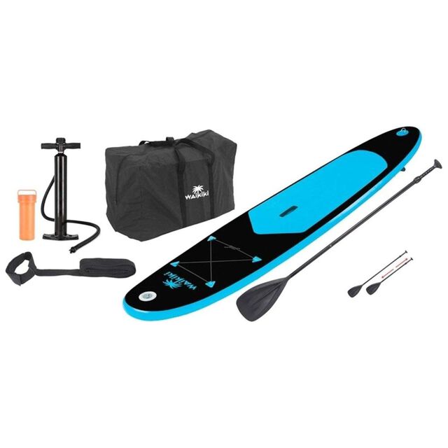 Waikiki 9'4" Paddleboard (Blue/Black)