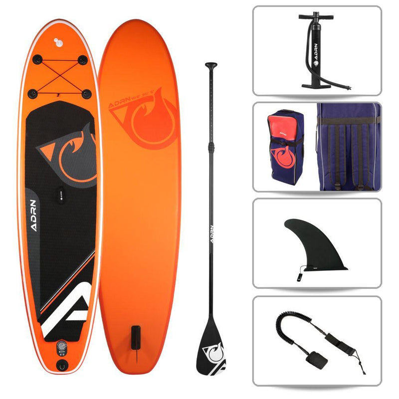 ADRN - Cruiser 10'2" Inflatable SUP Package (Orange/Black)