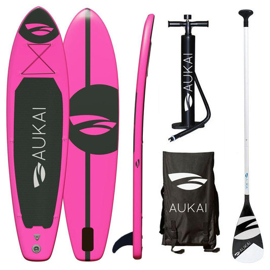 SUP Warehouse - Aukai - Line Inflatable Paddleboard (Pink)
