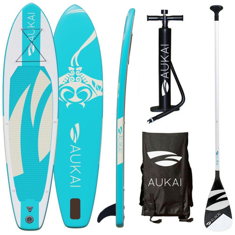 Aukai - Manta Inflatable Paddleboard (Turquoise)